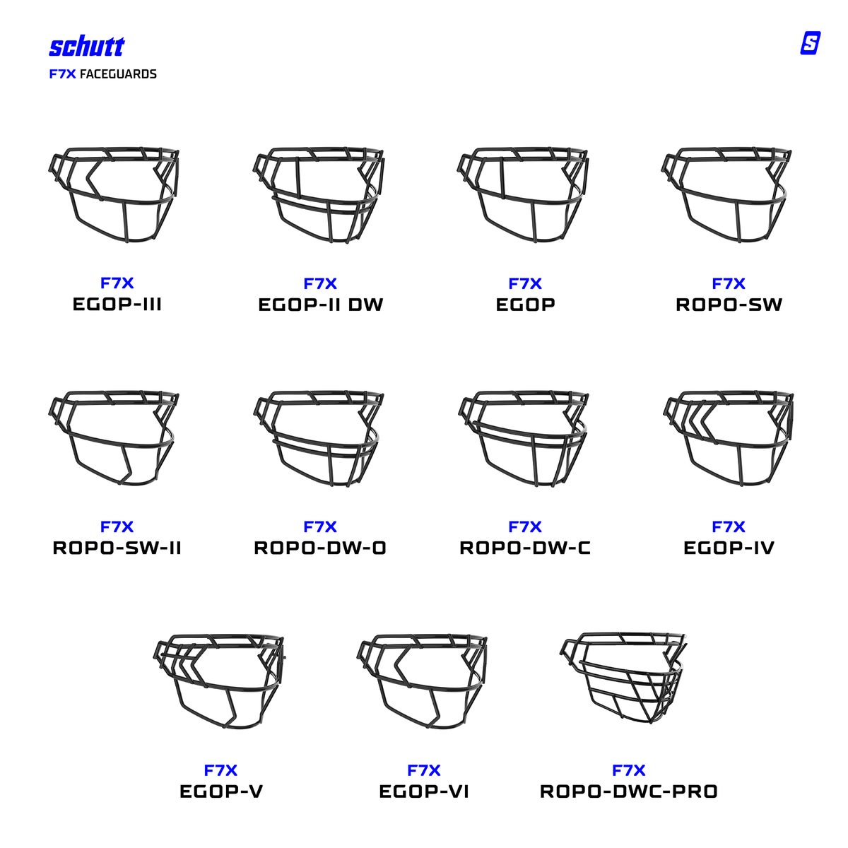 F7 AiR/PRO TITANIUM FACEMASK