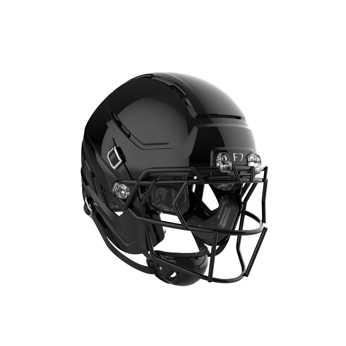 #color_molded gloss black #facemask style_f7x egop iii