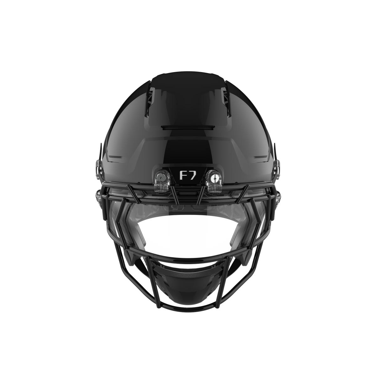 #color_molded gloss black #facemask style_f7x egop iii