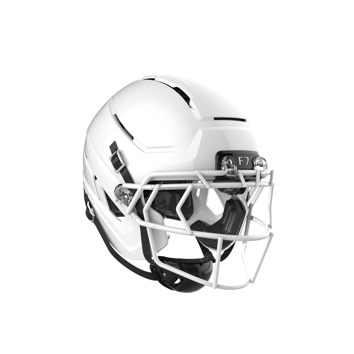 #color_molded gloss white #facemask style_f7x egop iii